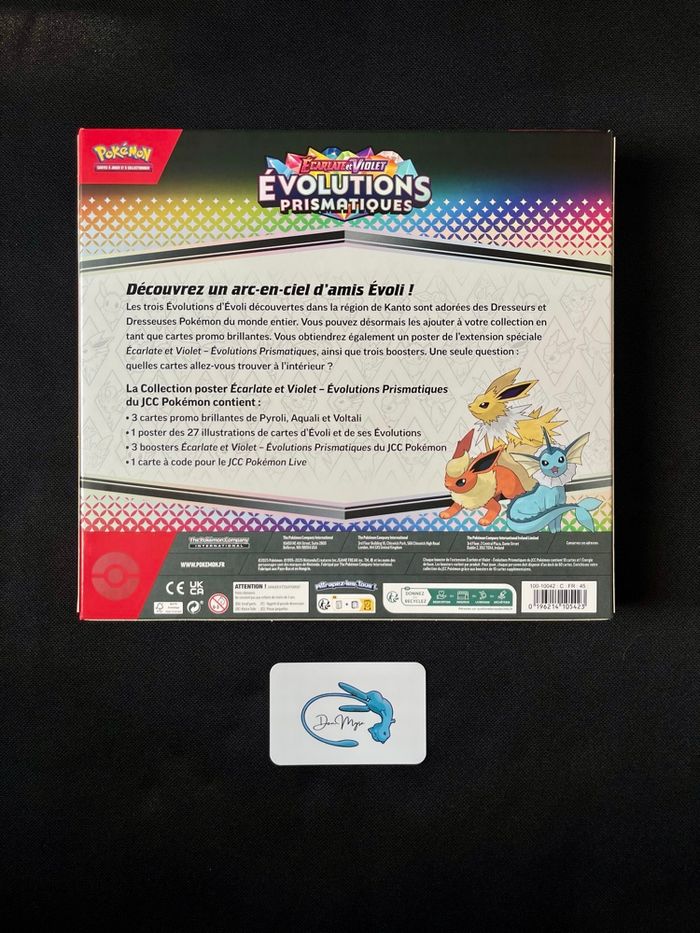 Pokémon Coffret Poster Évolutions Prismatiques EV 8.5 : 34€ - photo numéro 3