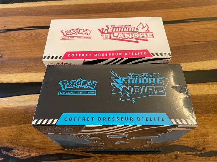 Pokemon Duo ETB EV10.5 Flamme Blanche + Foudre Noire FR [Scellé] 🇫🇷 - photo numéro 5