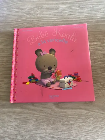 Livre bébé koala à la varicelle