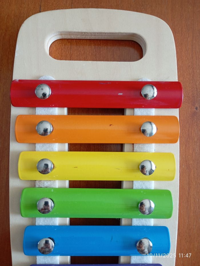 Xylophone en bois pour enfant - photo numéro 2