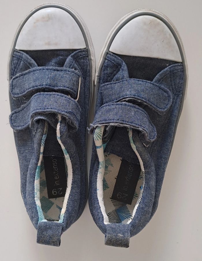 Baskets en toile garçon pointure 29 - photo numéro 3
