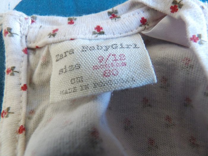 Tee shirt - Zara BabyGirl - 9/12 mois - photo numéro 6