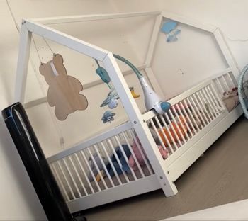 Lit cabane + matelas 