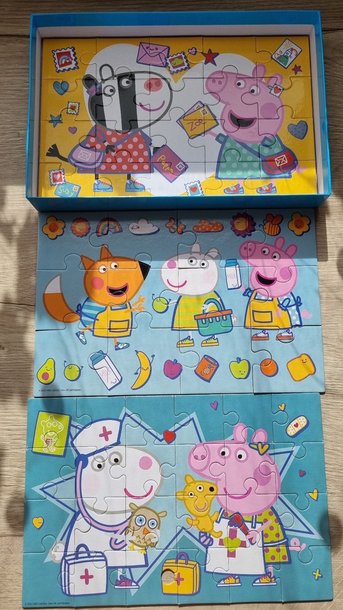 Puzzle Peppa Pig - photo numéro 2
