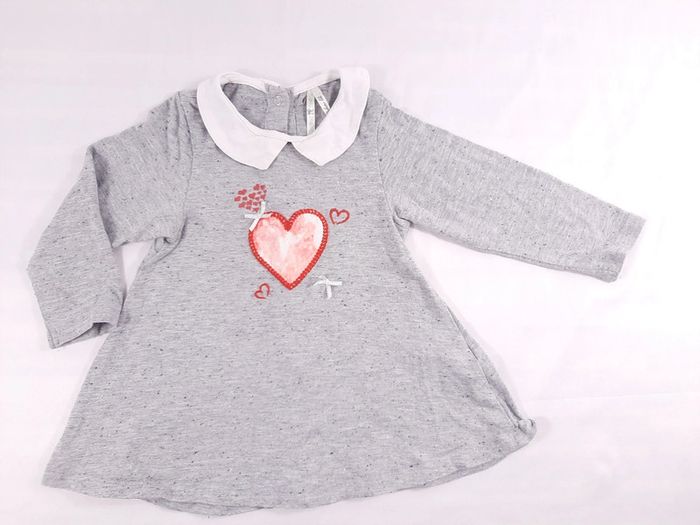 Robe courte manches longues, orchestra, 12 mois