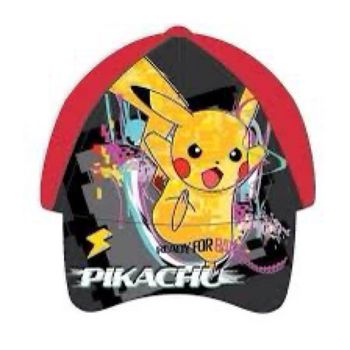 Casquette Pikachu rouge