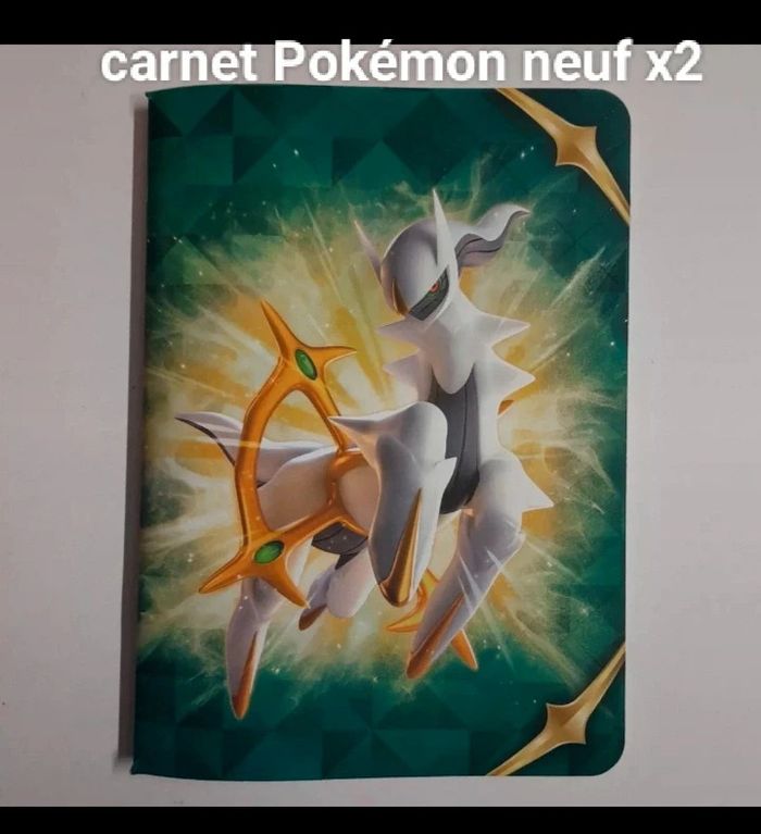 Carnet Arceus Pokémon