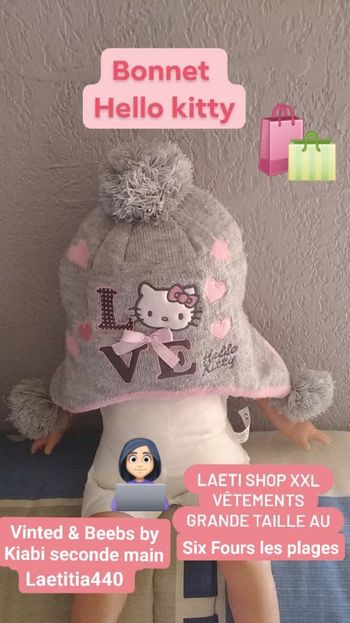 Bonnet fille Hello Kitty