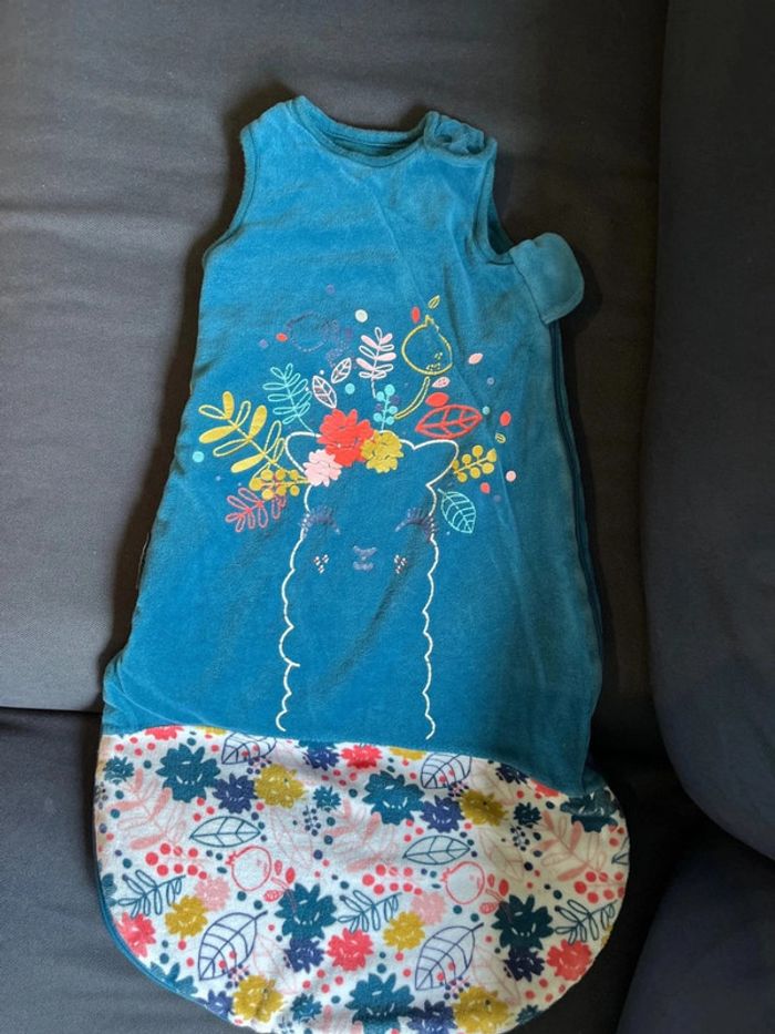 Gigoteuse turbulette pour enfant petit béguin bio