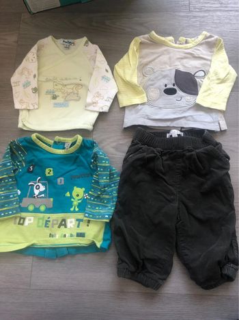 Ensemble 1 mois garçon