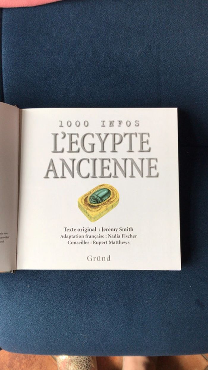 Livre l Égypte ancienne - photo numéro 2