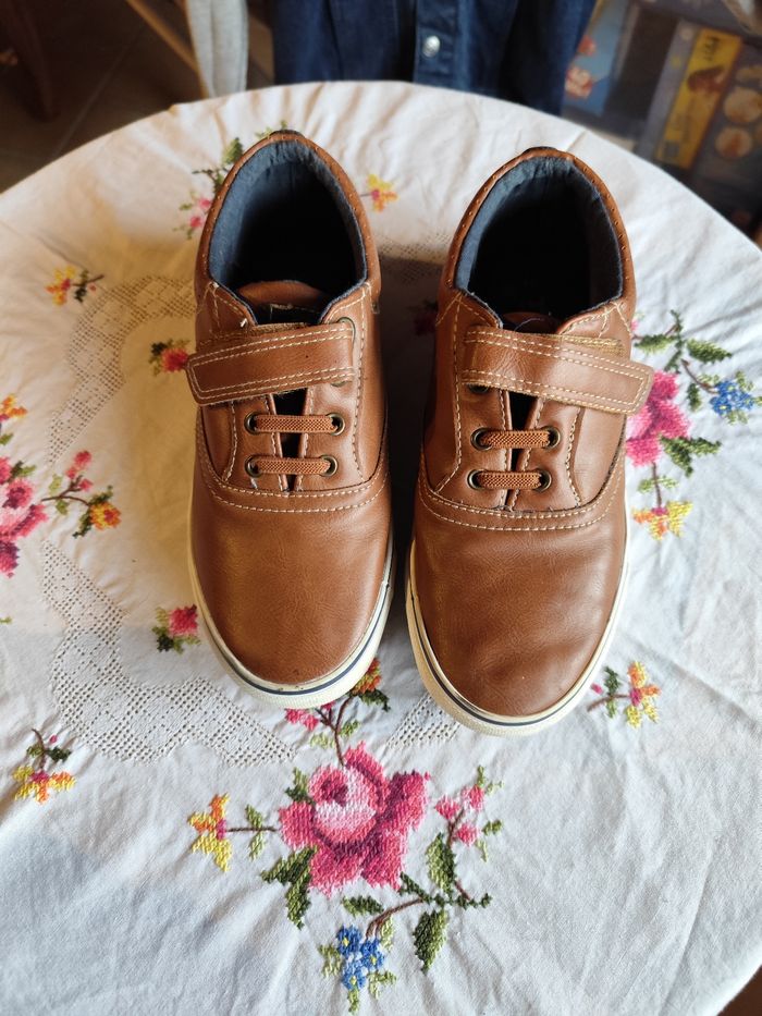 Chaussures garçon marron