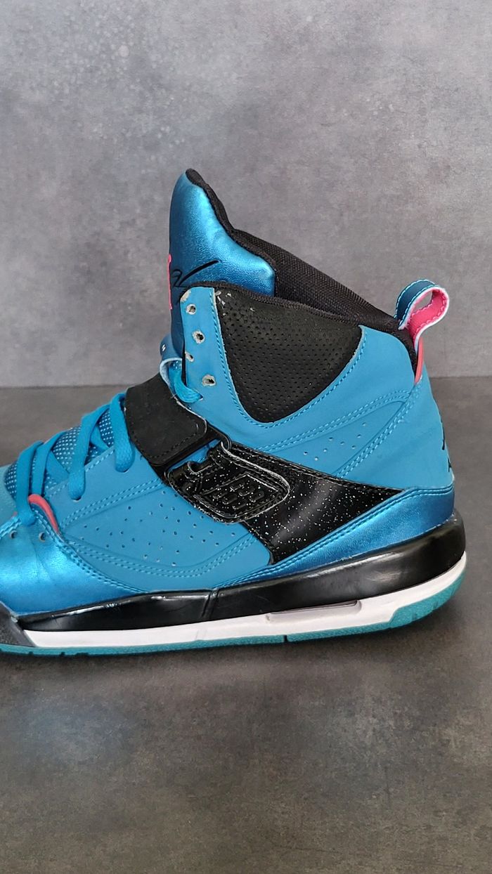 Jordan Flight 45 High Premium GS Dynamic Blue - 547769406 - Size : 40 🌈🌈 - photo numéro 6