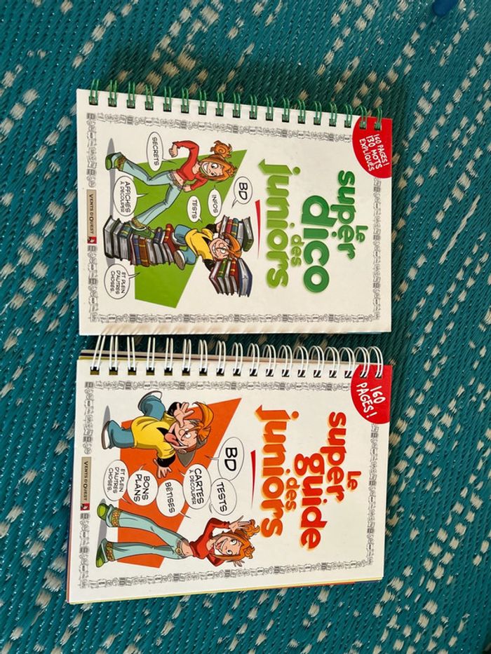 2 Livres le super guide des juniors - photo numéro 2