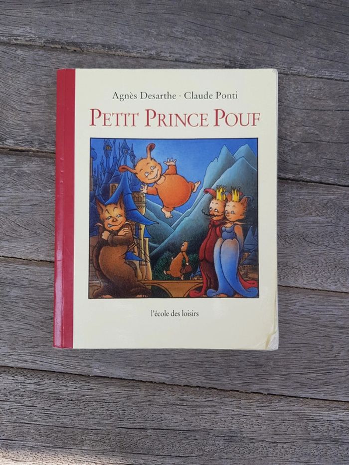 Livre Claude PontiPetit prince Pouf
