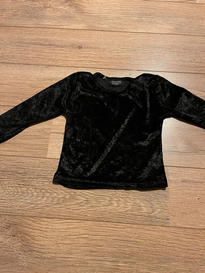 Tee-shirt noir 18 mois