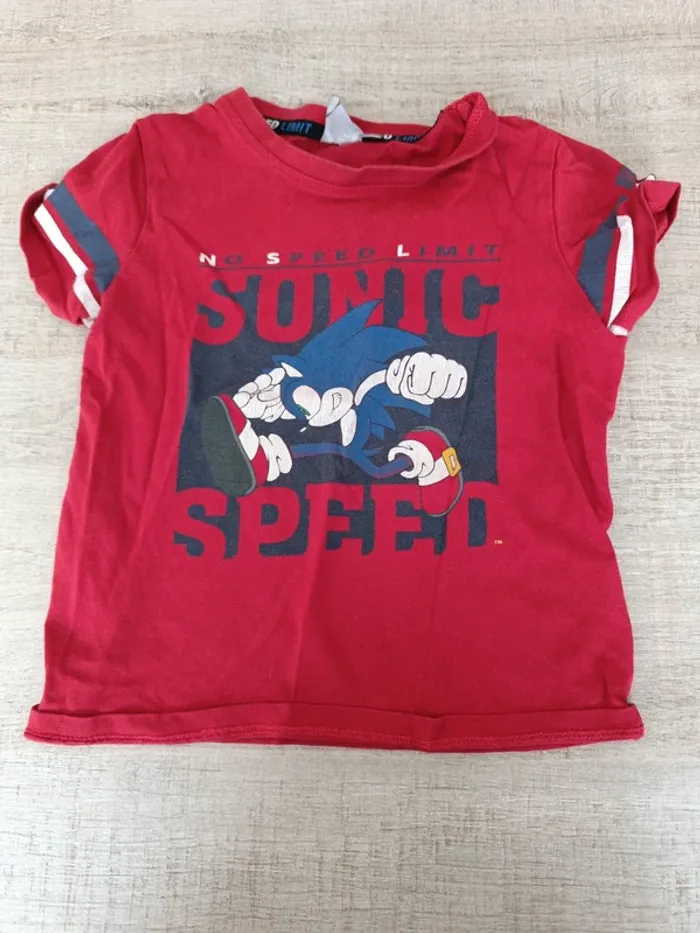 Tee shirt Sonic