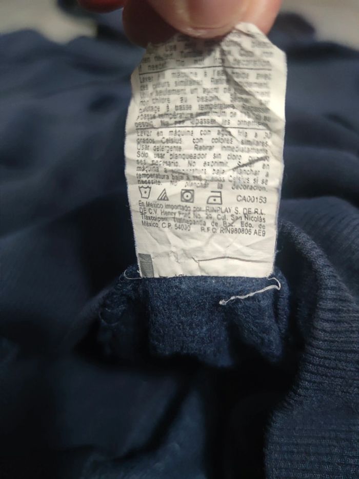 Sweat à Capuche Champion Bleu Marine Logo Brodé Taille 2XL Homme - photo numéro 6