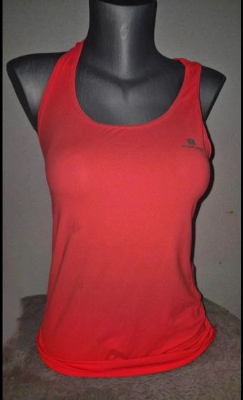 Haut de sport rose orangé fluo en excellent état