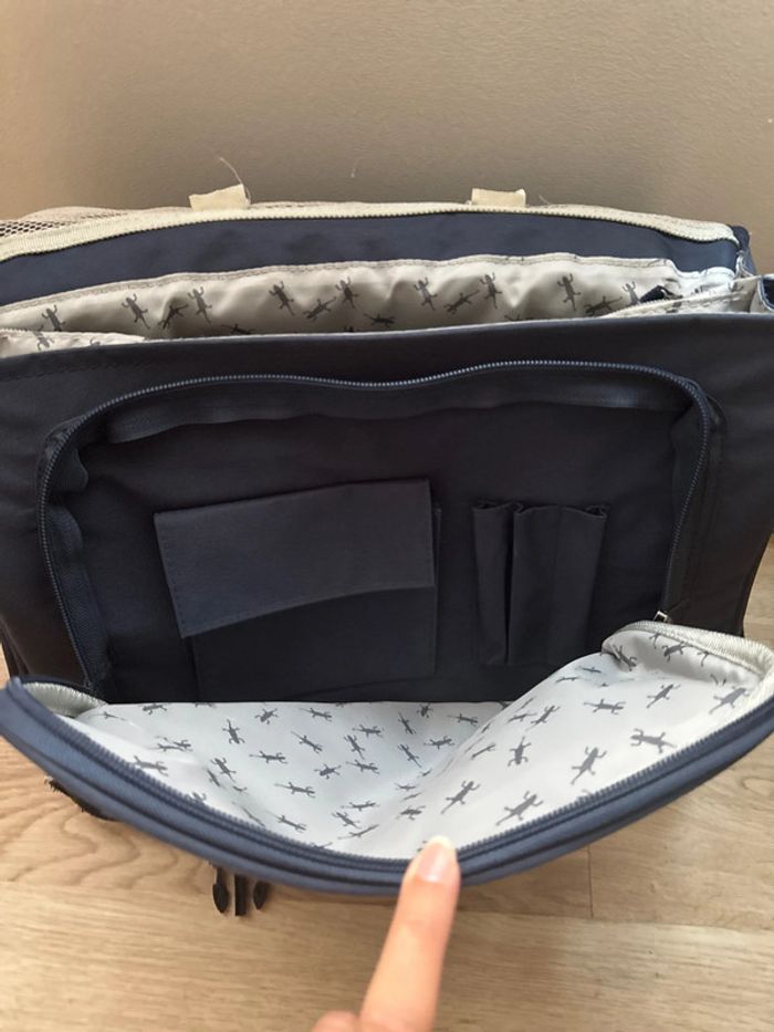 Cartable Caméléon Navy air - photo numéro 4
