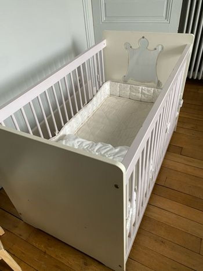 Bébé lit Parc  literie couette tour de lit draps matelas baignoires - photo numéro 3