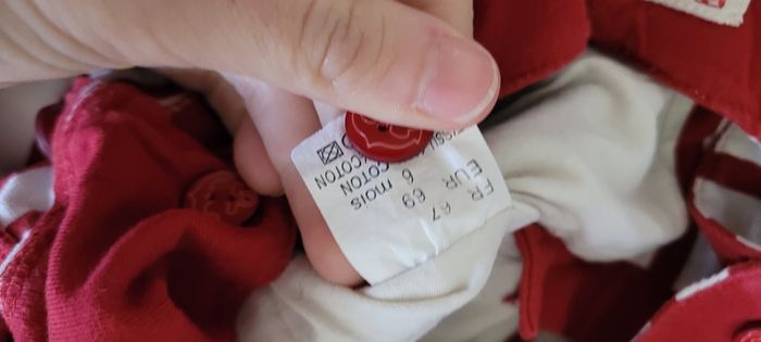 Combinaison rayée Sergent Major - photo numéro 4