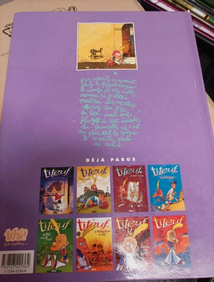 Livre BD Titeuf et le derrière des choses - photo numéro 2