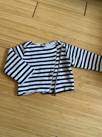 Gilet / veste marinière