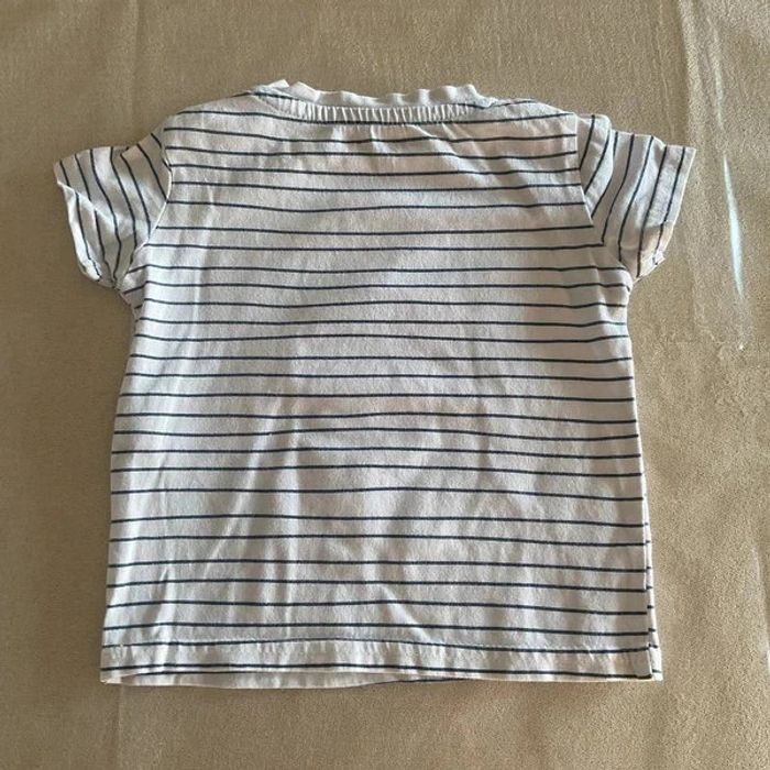 🐊 T-shirt rayé In Extenso pour enfant 🐊 - photo numéro 2