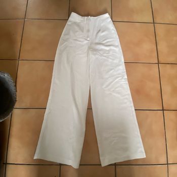 Pantalon ample blanc