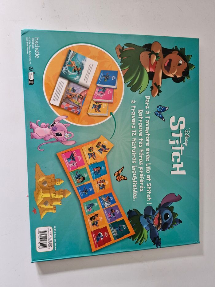 Lot de 12 mini livres stitch - photo numéro 2