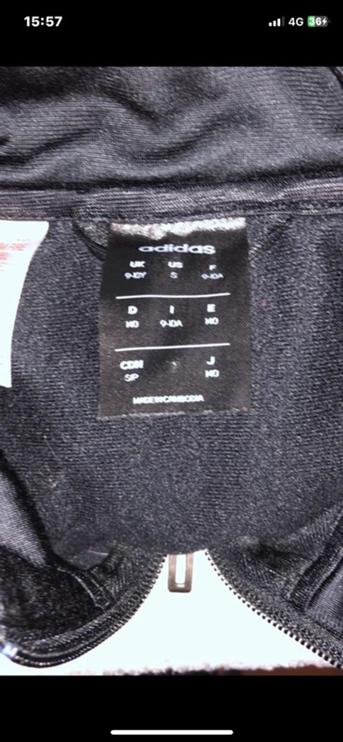 Adidas - Ensemble de survêtement - 100% polyester - Taille 10 ans - photo numéro 5