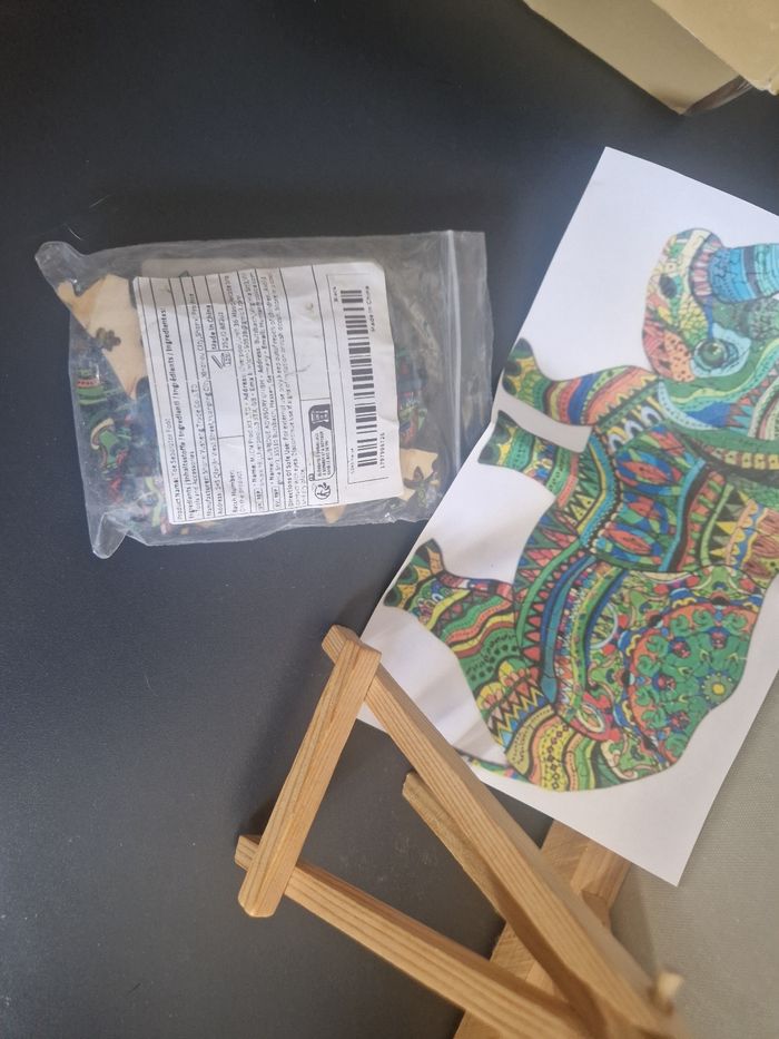 Puzzle en bois - photo numéro 3