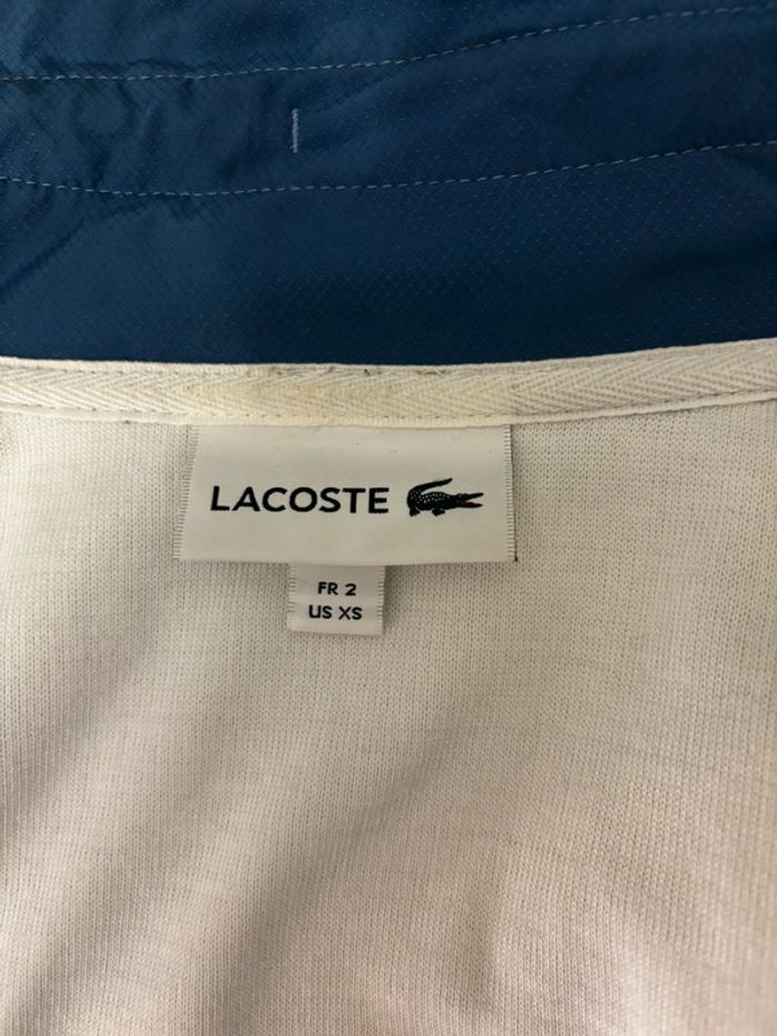 Sweat zippé lacoste - photo numéro 5
