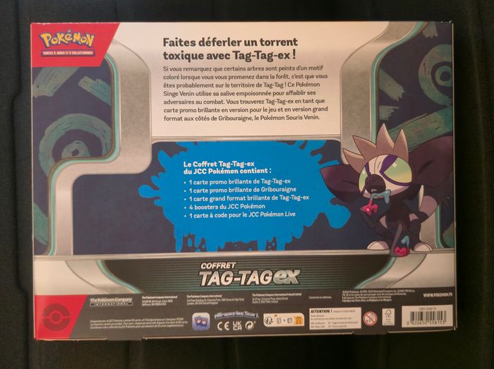 Pokémon Coffret Tag-Tag ex (1EB11 / 2EV5 / 1EV4) - photo numéro 2