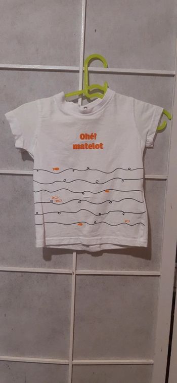 Tee-shirt manches courtes 6mois