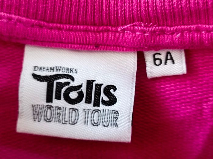 Sweat Trolls fille en 6 ans - Trolls World Tour de DreamWorks - photo numéro 6