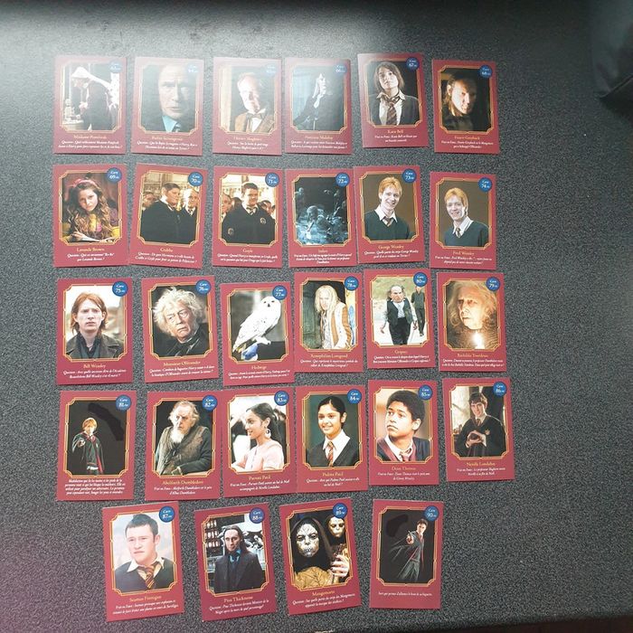 ⭐ Collection complete 90 cartes Harry Potter Auchan 2021 #emyfleury_cartes - photo numéro 4