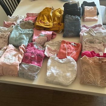 Lots de vêtements fille