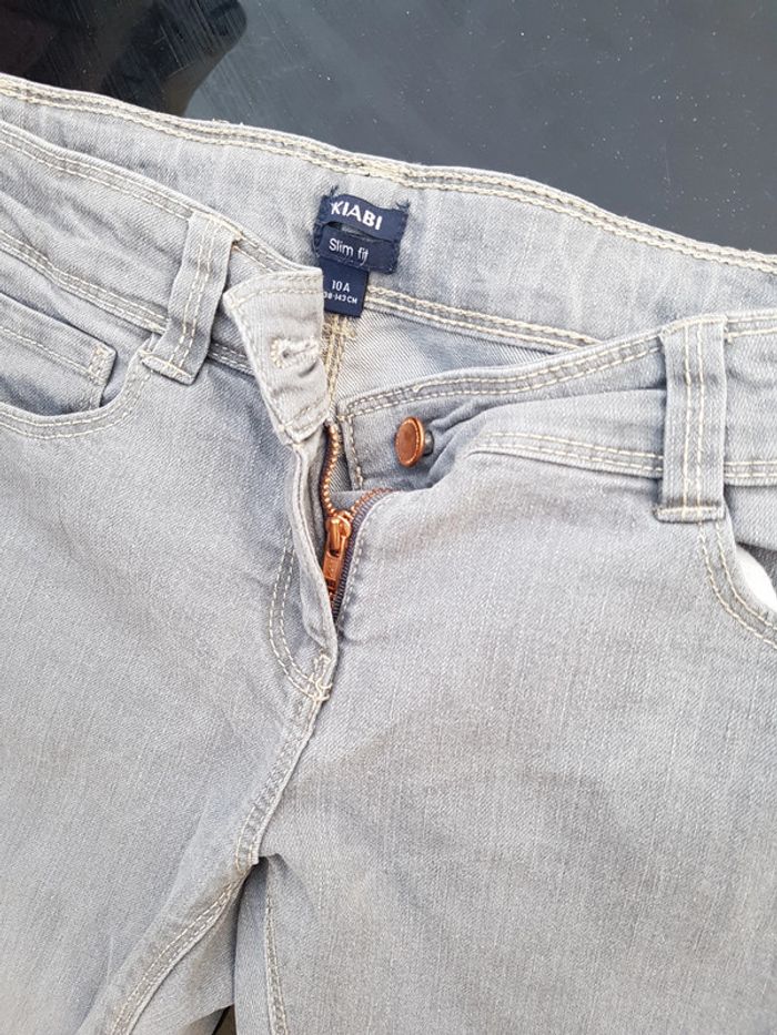 jean gris kiabi - photo numéro 2