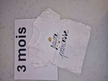 t-shirt "future princesse"