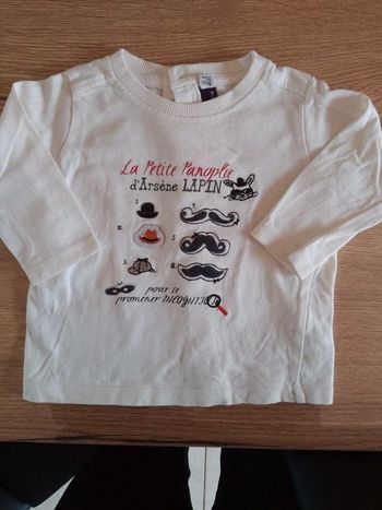 T-shirt garçon Sergent Major 9 mois