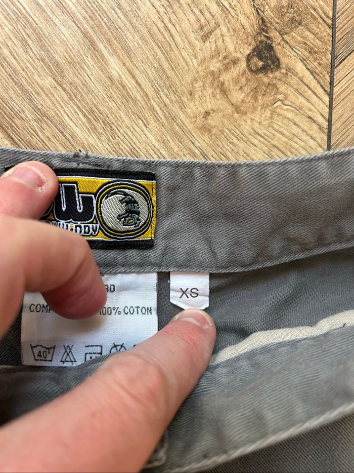 Pantalon Cargo Goody Windy GW - 100% Coton - Kaki / Gris - photo numéro 5