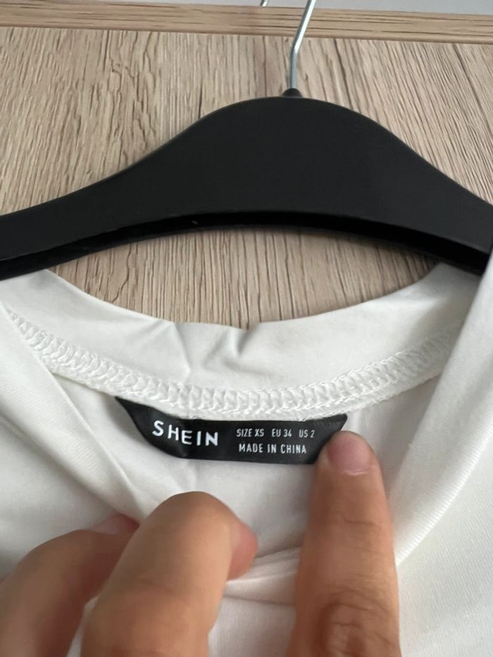 T shirt manches longues a mot - photo numéro 3