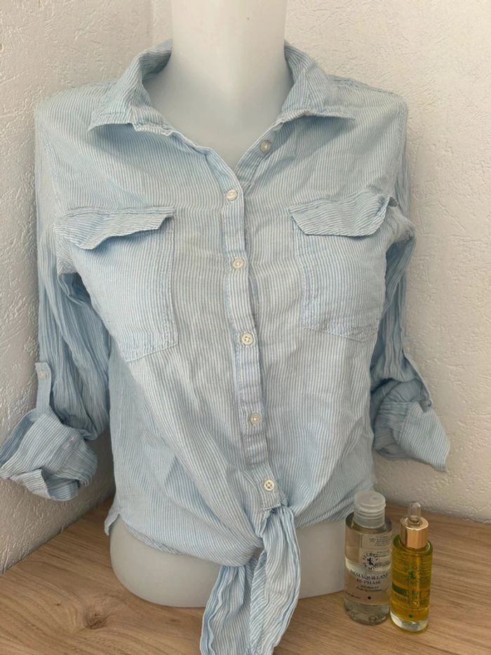 🌟 Chemise nouée à rayures Jennyfer 🌟 - photo numéro 3