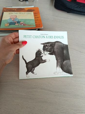 Livre petit chaton a des ennuis