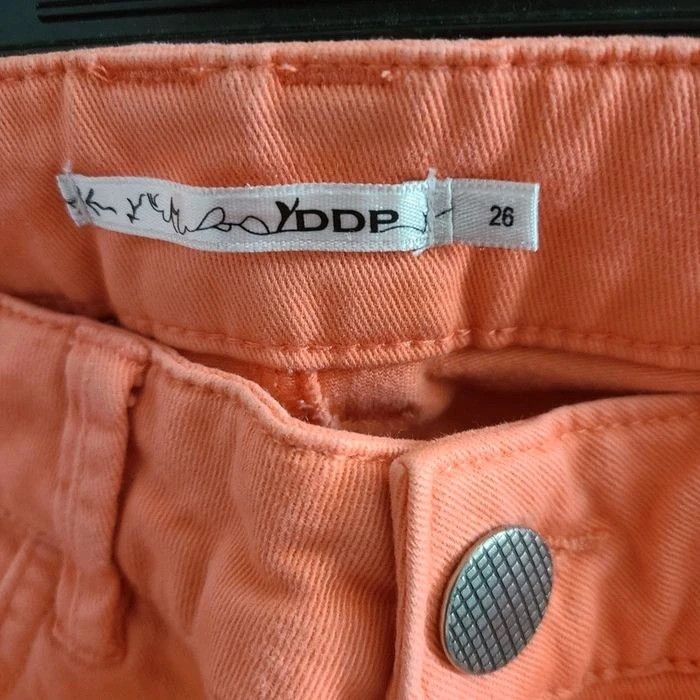 Pantalon DDP orange/ corail taille 26 /36 - photo numéro 9