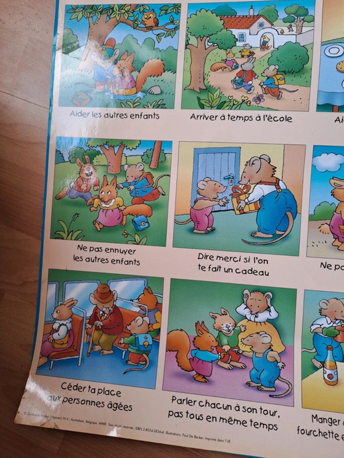 Lot de 3 posters plastifiés pour l'apprentissage #chantecler - photo numéro 8