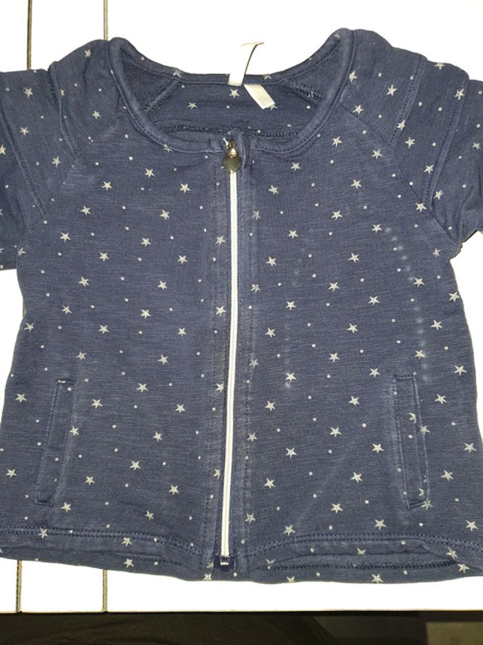 Gilet zippe orchestra 23 mois