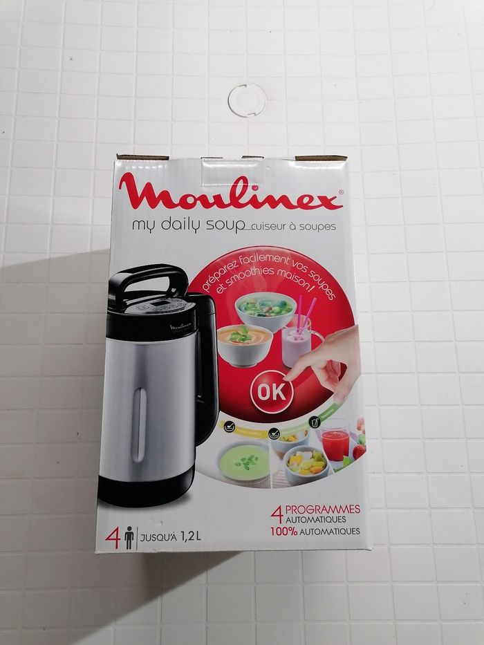 Moulinex Blender chauffant My Daily Soup neuf et emballé